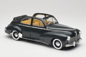 Peugeot 203 Cabriolet Schwarz Solido 1:18 8156 Metall — Bild 6 von 8