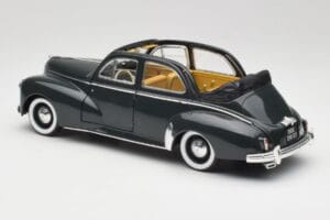 Peugeot 203 Cabriolet Schwarz Solido 1:18 8156 Metall — Bild 7 von 8