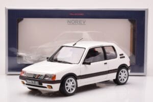 Peugeot 205 GTi 1.9 Meije Weiß Norev 1:18 184842 Metall — Bild 8 von 8