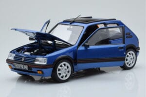 Peugeot 205 GTi 1.9 Mit Glasschiebedach Miami Blau Norev 1:18 184844 Metall — Bild 2 von 8