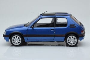 Peugeot 205 GTi 1.9 Mit Glasschiebedach Miami Blau Norev 1:18 184844 Metall — Bild 4 von 8