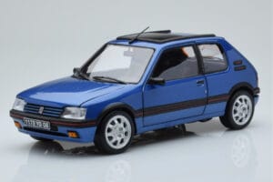 Peugeot 205 GTi 1.9 Mit Glasschiebedach Miami Blau Norev 1:18 184844 Metall