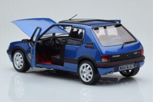 Peugeot 205 GTi 1.9 Mit Glasschiebedach Miami Blau Norev 1:18 184844 Metall — Bild 5 von 8