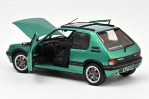 Peugeot 205 GTi Griffe Mit Glasschiebedach Grün Norev 1:18 184847 Metall — Bild 2 von 3