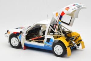 Peugeot 205 T16 #2 A. Vatanen / T. Harryman Rally Monte Carlo 1985 Norev 1:18 184864 Metall — Bild 5 von 8