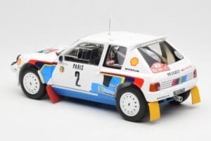 Peugeot 205 T16 #2 A. Vatanen / T. Harryman Rally Monte Carlo 1985 Norev 1:18 184864 Metall — Bild 7 von 8