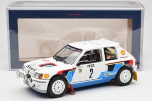 Peugeot 205 T16 #2 A. Vatanen / T. Harryman Rally Monte Carlo 1985 Norev 1:18 184864 Metall — Bild 8 von 8