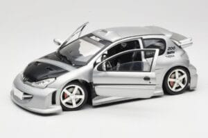 Peugeot 206 MTK Silber Solido 1:18 1817 Metall — Bild 2 von 8