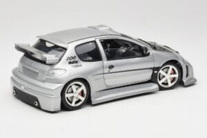 Peugeot 206 MTK Silber Solido 1:18 1817 Metall — Bild 3 von 8