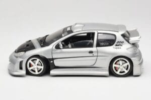 Peugeot 206 MTK Silber Solido 1:18 1817 Metall — Bild 4 von 8