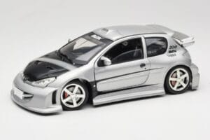 Peugeot 206 MTK Silber Solido 1:18 1817 Metall