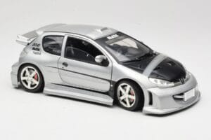 Peugeot 206 MTK Silber Solido 1:18 1817 Metall — Bild 6 von 8