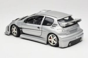 Peugeot 206 MTK Silber Solido 1:18 1817 Metall — Bild 7 von 8