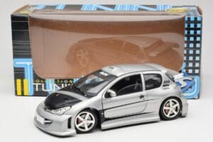 Peugeot 206 MTK Silber Solido 1:18 1817 Metall — Bild 8 von 8