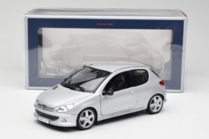 Peugeot 206 RC Aluminium Silber Norev 1:18 184726 Metall — Bild 8 von 8