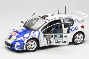 Peugeot 206 WRC #15 G. Panizzi / H. Panizzi WRC 1999 Solido 1:18 9016 Metall — Bild 2 von 8