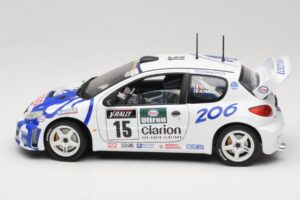 Peugeot 206 WRC #15 G. Panizzi / H. Panizzi WRC 1999 Solido 1:18 9016 Metall — Bild 4 von 8