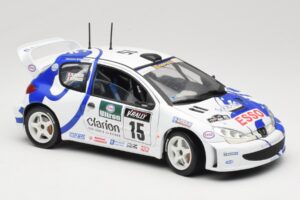 Peugeot 206 WRC #15 G. Panizzi / H. Panizzi WRC 1999 Solido 1:18 9016 Metall — Bild 6 von 8