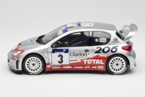 Peugeot 206 WRC #3 G. Panizzi / H. Panizzi Rally Tour de Corse 2002 Otto 1:18 OT1085 Resin — Bild 3 von 6