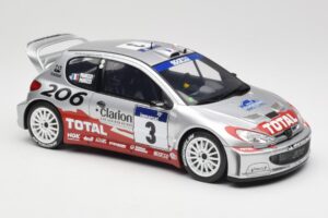 Peugeot 206 WRC #3 G. Panizzi / H. Panizzi Rally Tour de Corse 2002 Otto 1:18 OT1085 Resin — Bild 4 von 6