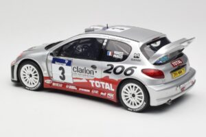 Peugeot 206 WRC #3 G. Panizzi / H. Panizzi Rally Tour de Corse 2002 Otto 1:18 OT1085 Resin — Bild 5 von 6