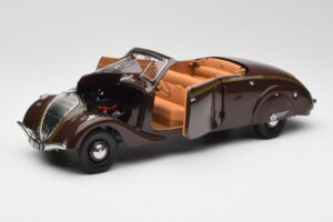 Peugeot 402 Eclipse Schokolade Norev 1:18 184873 Metall — Bild 2 von 12