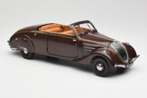 Peugeot 402 Eclipse Schokolade Norev 1:18 184873 Metall — Bild 11 von 12