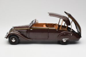 Peugeot 402 Eclipse Schokolade Norev 1:18 184873 Metall — Bild 6 von 12