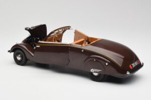 Peugeot 402 Eclipse Schokolade Norev 1:18 184873 Metall — Bild 8 von 12