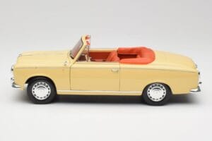Peugeot 403 Cabriolet Sandgelb Solido 1:18 8165 Metall — Bild 4 von 8