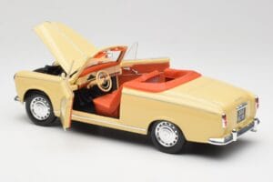 Peugeot 403 Cabriolet Sandgelb Solido 1:18 8165 Metall — Bild 5 von 8