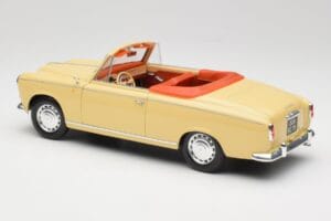 Peugeot 403 Cabriolet Sandgelb Solido 1:18 8165 Metall — Bild 7 von 8