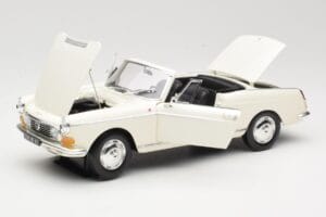 Peugeot 404 Cabriolet Weiss Norev 1:18 184746 Metall — Bild 2 von 8