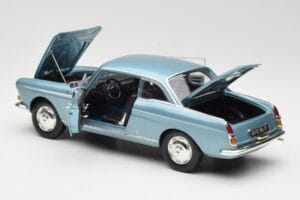 Peugeot 404 Coupe Blau Norev 1:18 184745 Metall — Bild 5 von 8