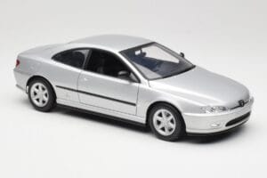Peugeot 406 Coupe Silber Gate 1:18 01024 Metall — Bild 6 von 8