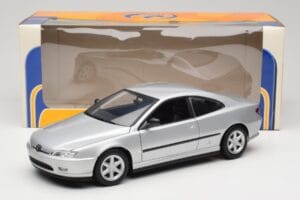 Peugeot 406 Coupe Silber Gate 1:18 01024 Metall — Bild 8 von 8
