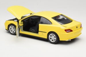 Peugeot 406 Coupe Gelb Gate 1:18 01022 Metall — Bild 5 von 8