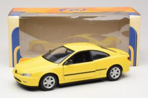 Peugeot 406 Coupe Gelb Gate 1:18 01022 Metall — Bild 8 von 8