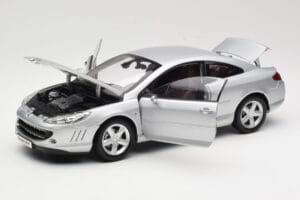 Peugeot 407 Coupe Silber Norev 1:18 184747 Metall — Bild 2 von 8