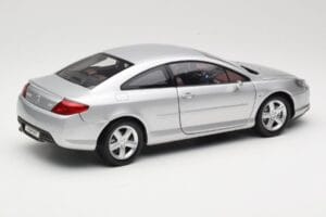 Peugeot 407 Coupe Silber Norev 1:18 184747 Metall — Bild 3 von 8