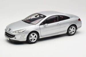 Peugeot 407 Coupe Silber Norev 1:18 184747 Metall