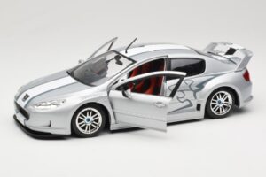 Peugeot 407 Racing Silber Solido 1:18 90642 Metall — Bild 2 von 8