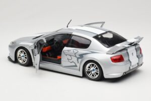 Peugeot 407 Racing Silber Solido 1:18 90642 Metall — Bild 5 von 8