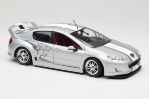 Peugeot 407 Racing Silber Solido 1:18 90642 Metall — Bild 6 von 8