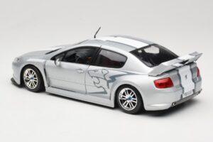Peugeot 407 Racing Silber Solido 1:18 90642 Metall — Bild 7 von 8