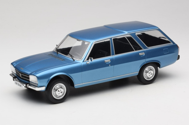 Peugeot 504 Break Blau MCG 1:18 MCG18213 Metall