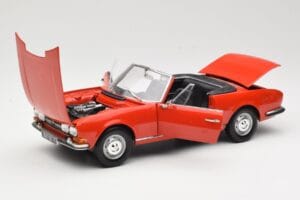 Peugeot 504 Cabriolet Rot Norev 1:18 184754 Metall — Bild 2 von 8
