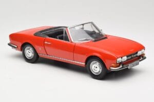 Peugeot 504 Cabriolet Rot Norev 1:18 184754 Metall — Bild 6 von 8