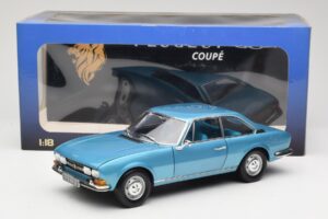 Peugeot 504 Coupe Blau Norev 1:18 184755 Metall — Bild 8 von 8