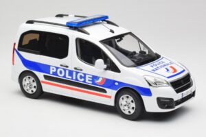 Peugeot Partner Police Blau Norev 1:18 184891 Metall — Bild 4 von 6